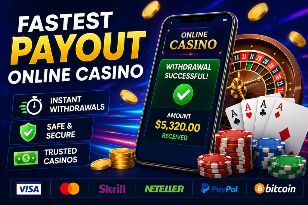 fastest payout online casino